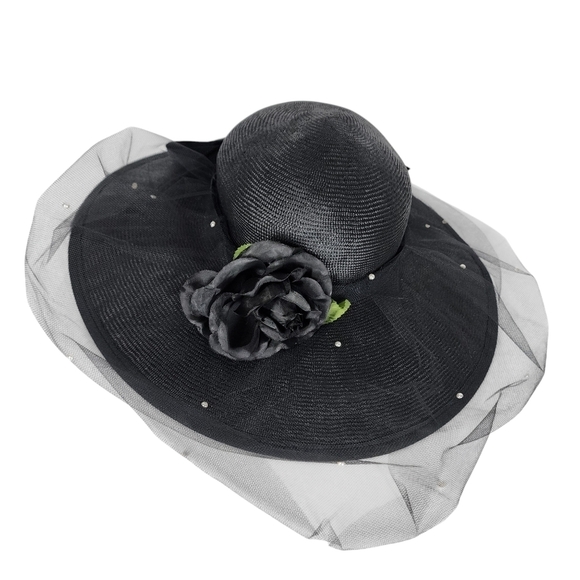 MR. CHARLES STATEMENT HAT WITH MESH VEIL - Picture 5 of 9